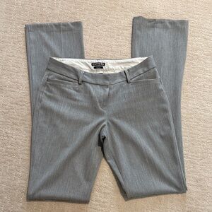 Express Light Gray Sz 4L Columnist Pants